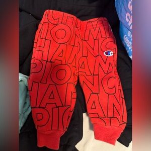 Champion Red Athletic pants